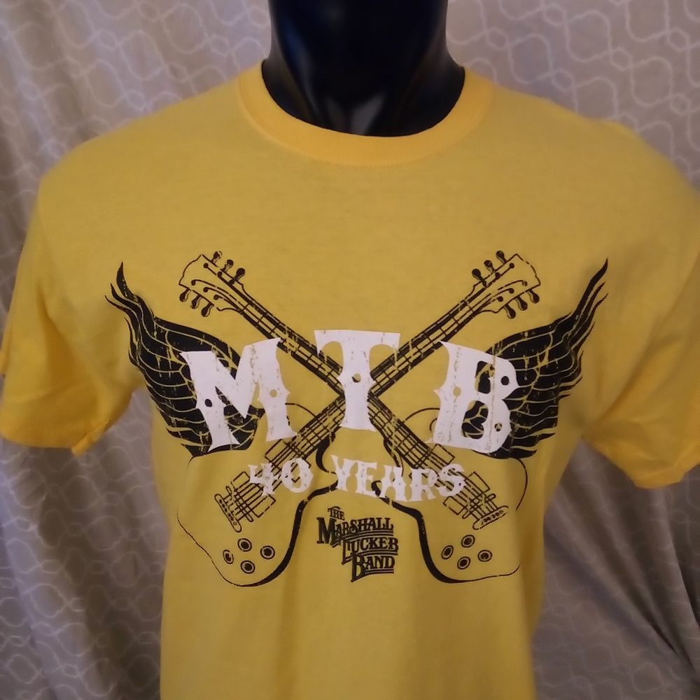 The Marshall Tucker Band 40 Years Short Sleeve T-Shirt Mens Size Medium
